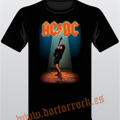 Camiseta AC/DC Let There Be Rock