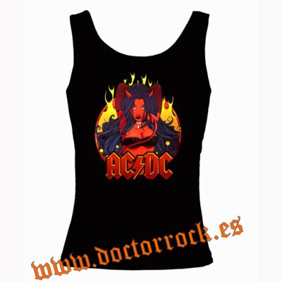 Camiseta AC/DC She-Devil Tirantes