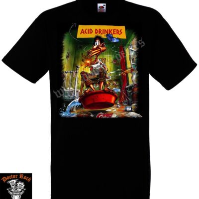 Camiseta Acid Drinkers Are You A Rebel