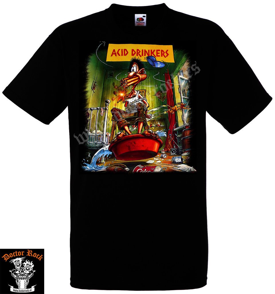 Camiseta Acid Drinkers Are You A Rebel