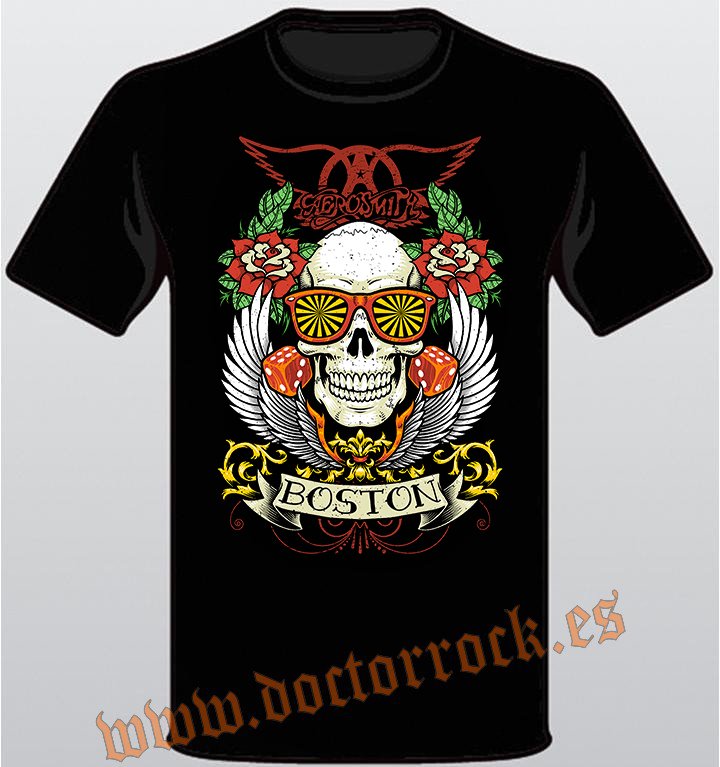 Camiseta Aerosmith Boston