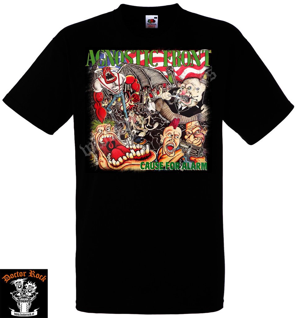 Camiseta Agnostic Front Cause For Alarm