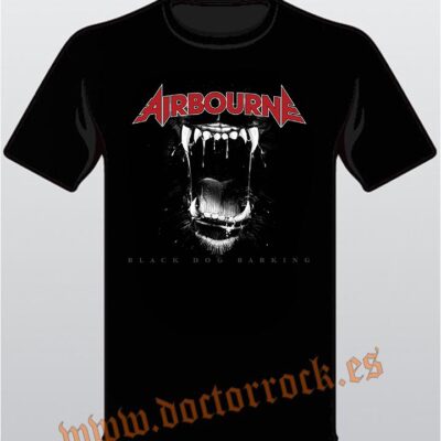 Camiseta Airbourne Black Dog Barking