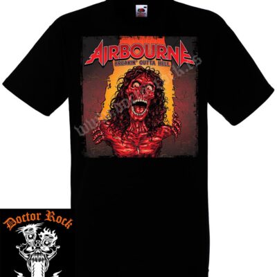 Camiseta Airbourne Breakin' Outta Hell Mod 2