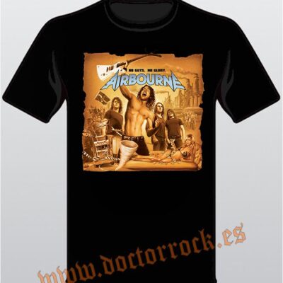 Camiseta Airbourne No Guts No Glory