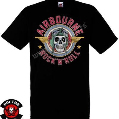 Camiseta Airbourne Rock N Roll - L