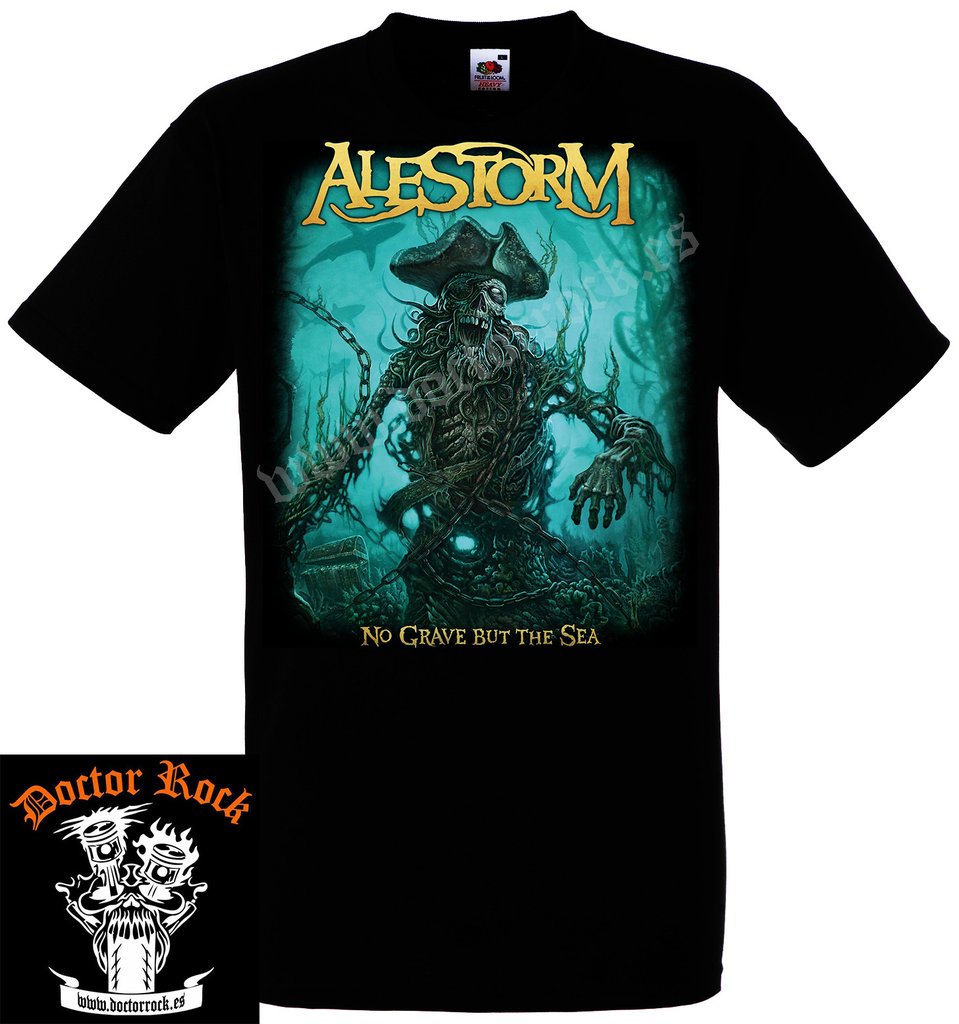 Camiseta Alestorm No Grave But The Sea