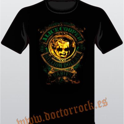 Camiseta Alice Cooper Billion Dollar Babies