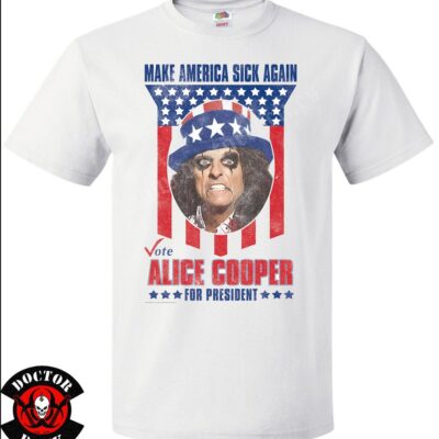 Camiseta Alice Cooper For President
