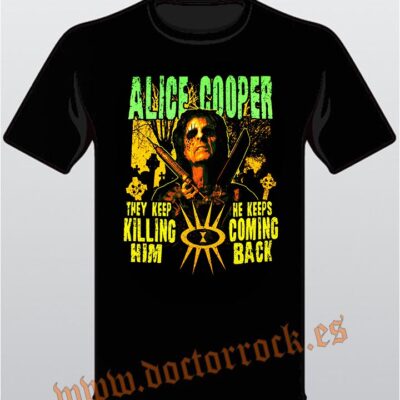 Camiseta Alice Cooper Graveyard