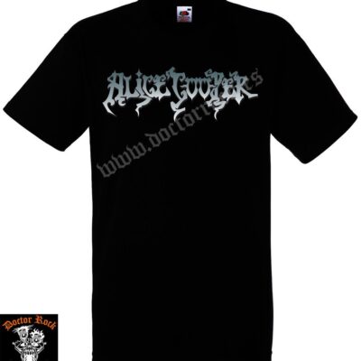 Camiseta Alice Cooper Logo Moderno
