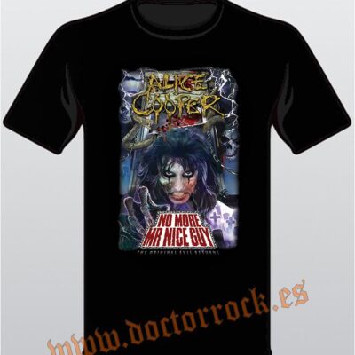 Camiseta Alice Cooper No More Mr Nice Guy