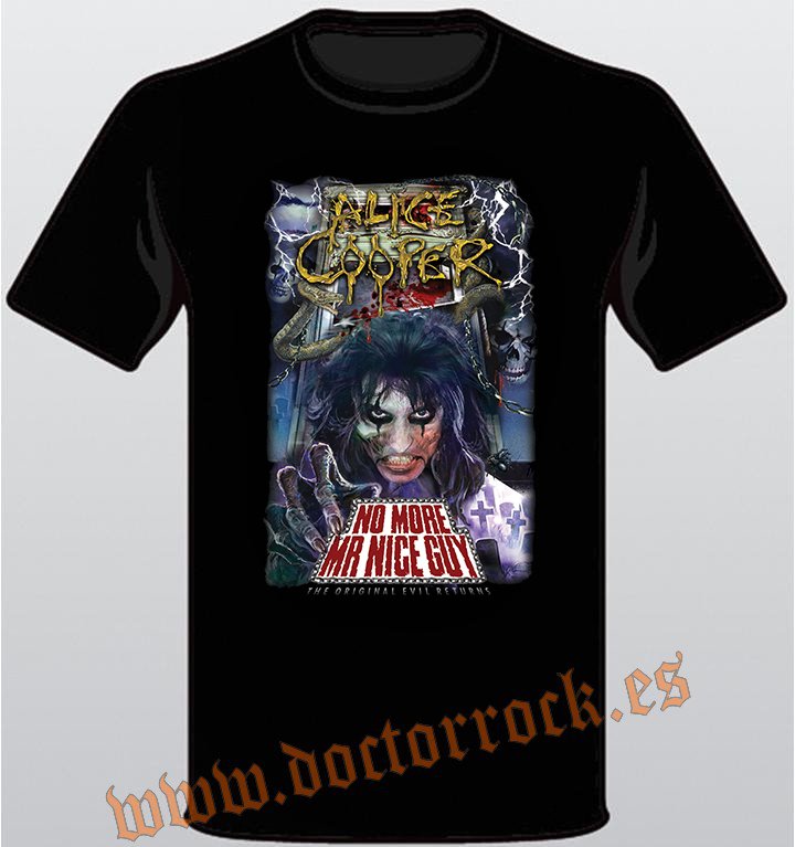 Camiseta Alice Cooper No More Mr Nice Guy