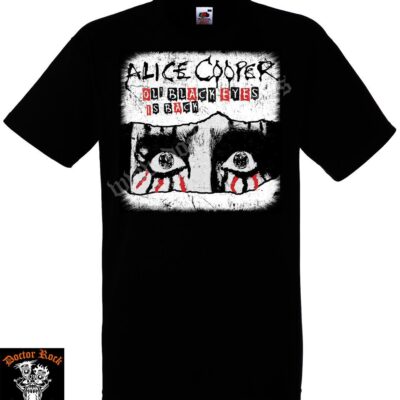 Camiseta Alice Cooper Ol Black Eyes Is Back