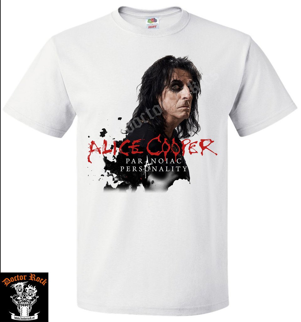Camiseta Alice Cooper Paranoiac Personality