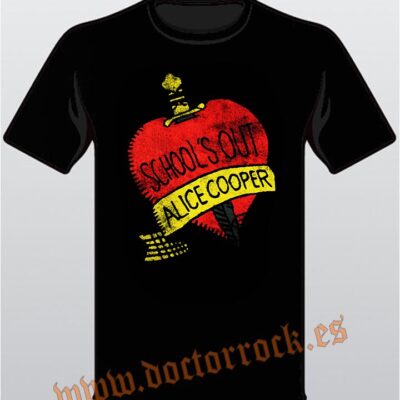 Camiseta Alice Cooper School´s Out