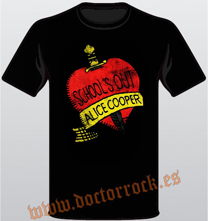 Camiseta Alice Cooper School´s Out