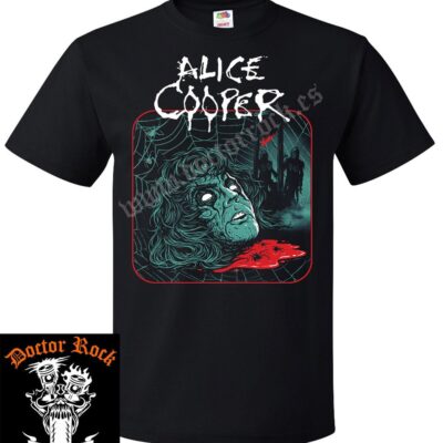 Camiseta Alice Cooper Spiders