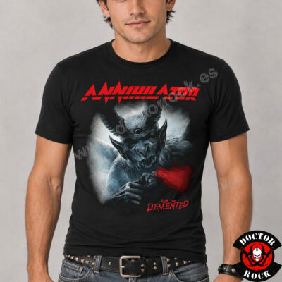 Camiseta Annihilator For The Demented