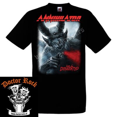 Camiseta Annihilator For The Demented
