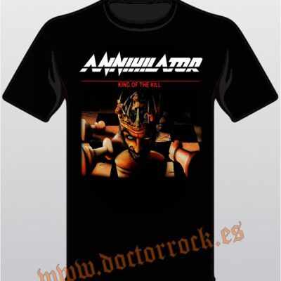 Camiseta Annihilator King Of The Kill