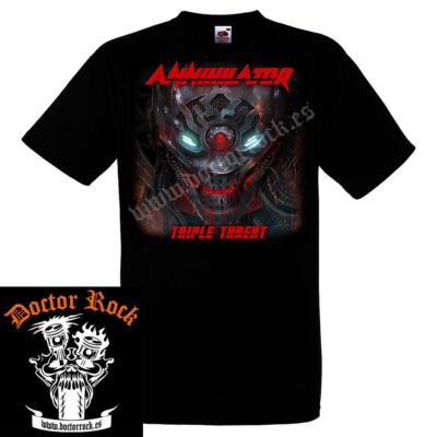 Camiseta Annihilator Triple Threat