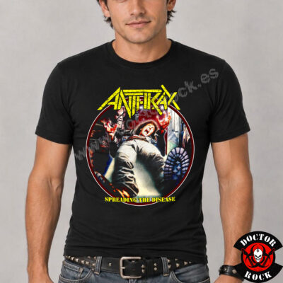 Camiseta Anthrax Spreading The Disease