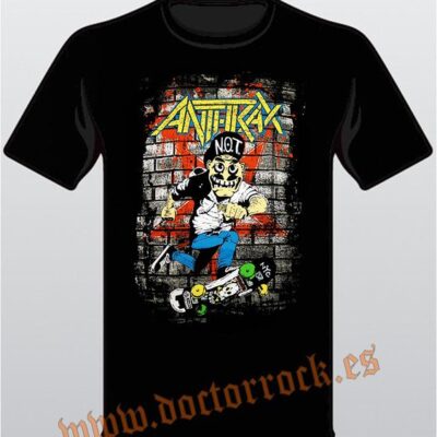 Camiseta Anthrax NYC