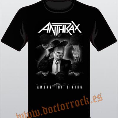 Camiseta Anthrax Among The Living Mod 2