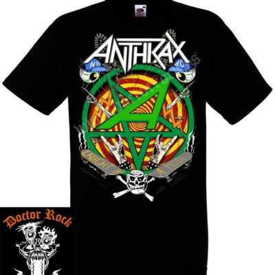 Camiseta Anthrax Caught In A Mosh