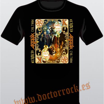 Camiseta Anthrax Evil Twin