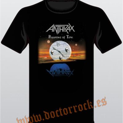 Camiseta Anthrax Persistence Of Time
