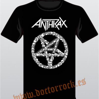 Camiseta Anthrax Skulls Logo