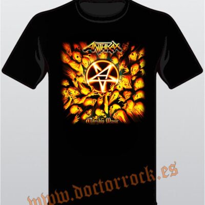 Camiseta Anthrax Worship Music