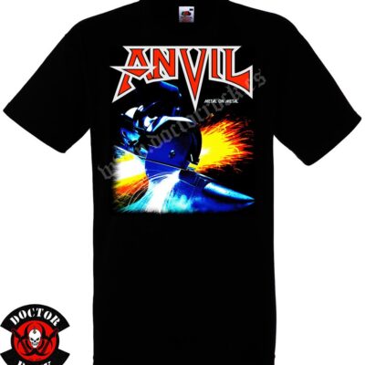 Camiseta Anvil Metal On Metal
