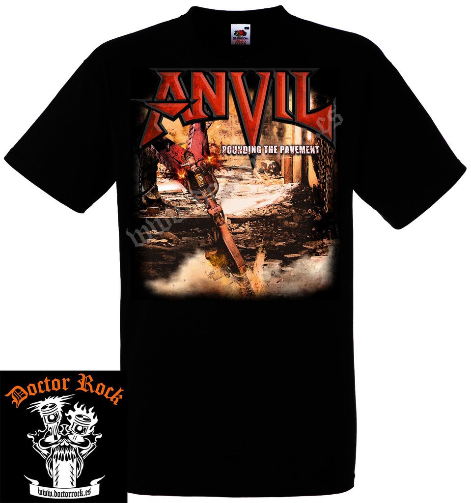 Camiseta Anvil Pounding The Pavement