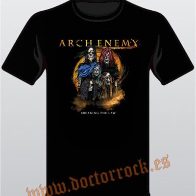 Camiseta Arch Enemy Breaking The Law