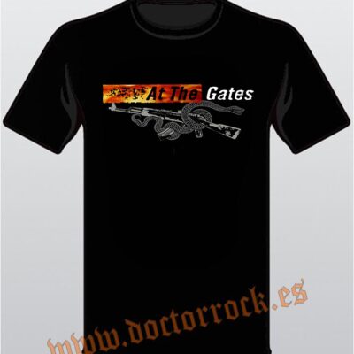 Camiseta At The Gates Snake And Rifle