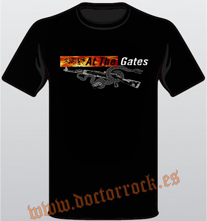 Camiseta At The Gates Snake And Rifle