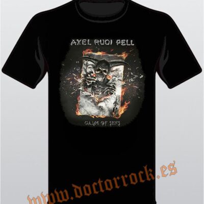 Camiseta Axel Rudi Pell Game Of Sins