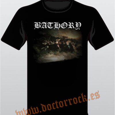 Camiseta Bathory Blood Fire Death