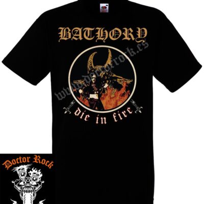 Camiseta Bathory Die In Fire