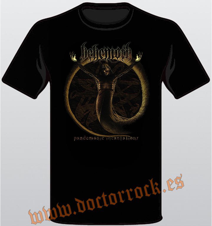 Camiseta Behemoth Pandemonium Incantations