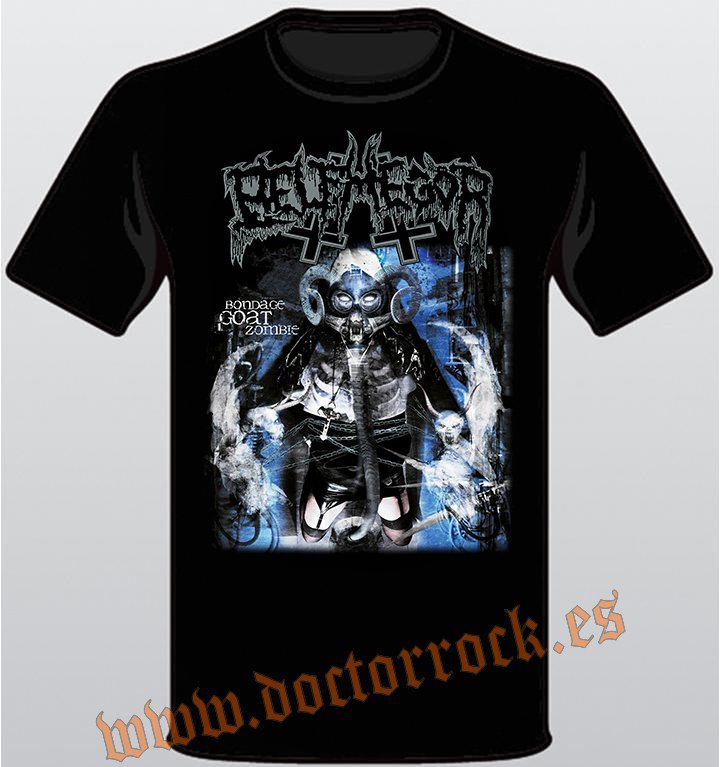 Camiseta Belphegor Bondage Goat Zombie