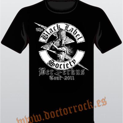 Camiseta Black Label Society Berzerkus Tour 2011