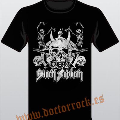 Camiseta Black Sabbath 666