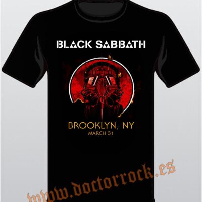 Camiseta Black Sabbath Brooklyn NY