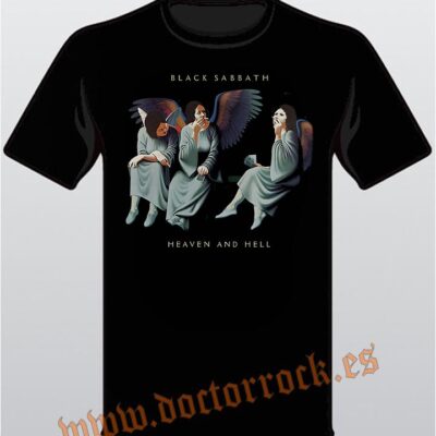 Camiseta Black Sabbath Heaven and Hell
