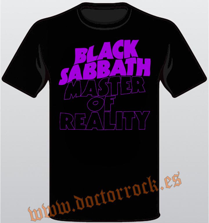 Camiseta Black Sabbath Master of Reality