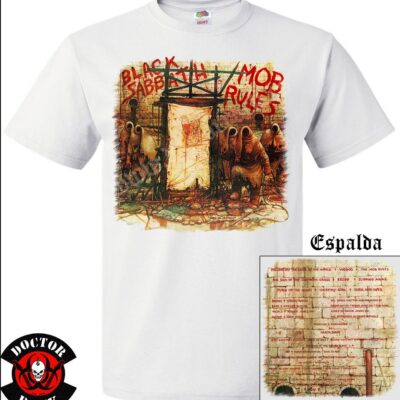 Camiseta Black Sabbath Mob Rules Album